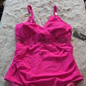 Traje de baño 1 pieza  Blooming Jelly fucsia L